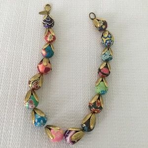 Lenora Dame Signed Iconic Bead Necklace